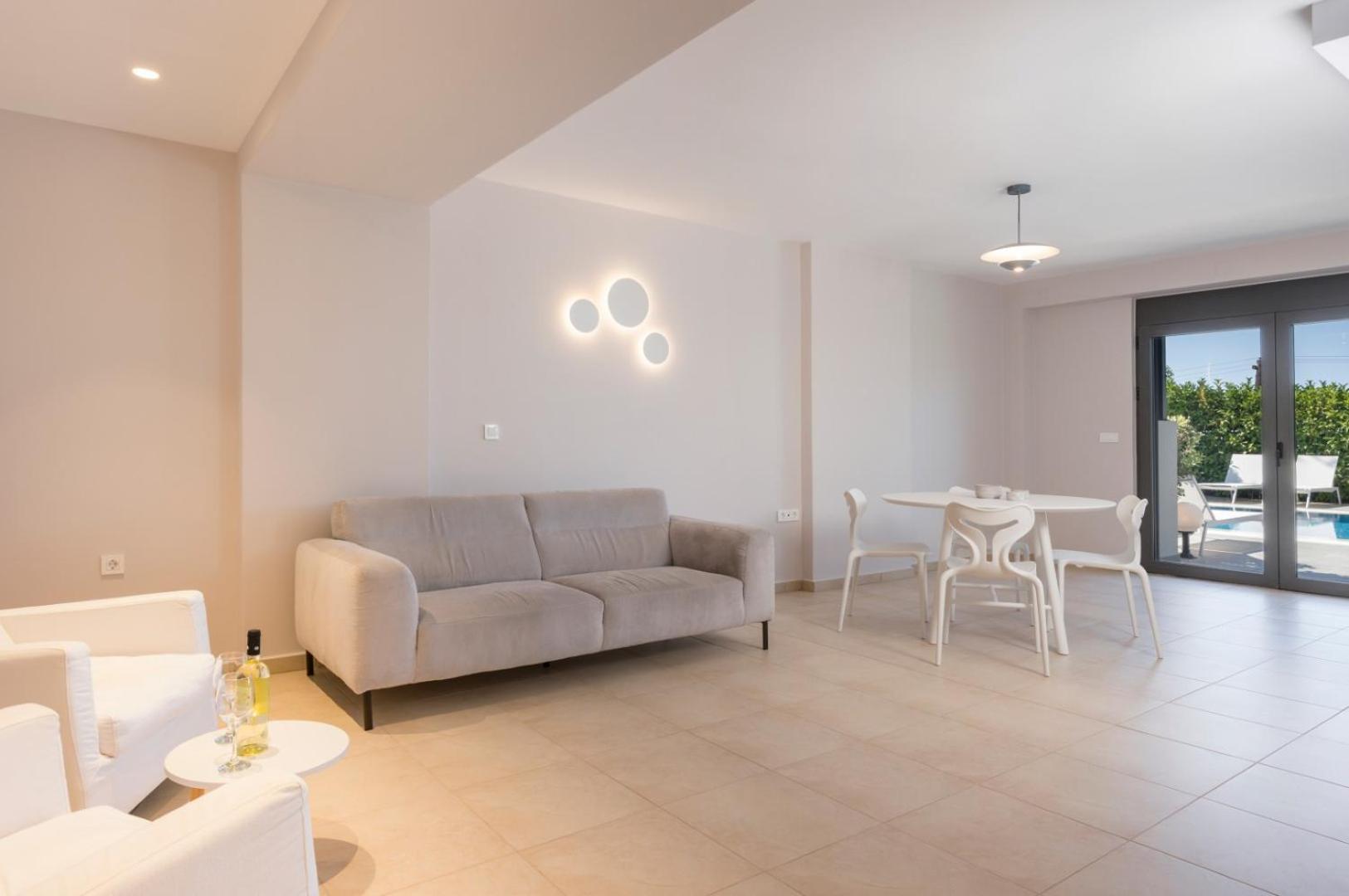 Luxury Villa Near The Sea Meliti Luxury Villa Kato Daratso Exterior foto
